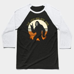 Cool Stylish Bigfoot: Hide-and-seek Boss Baseball T-Shirt